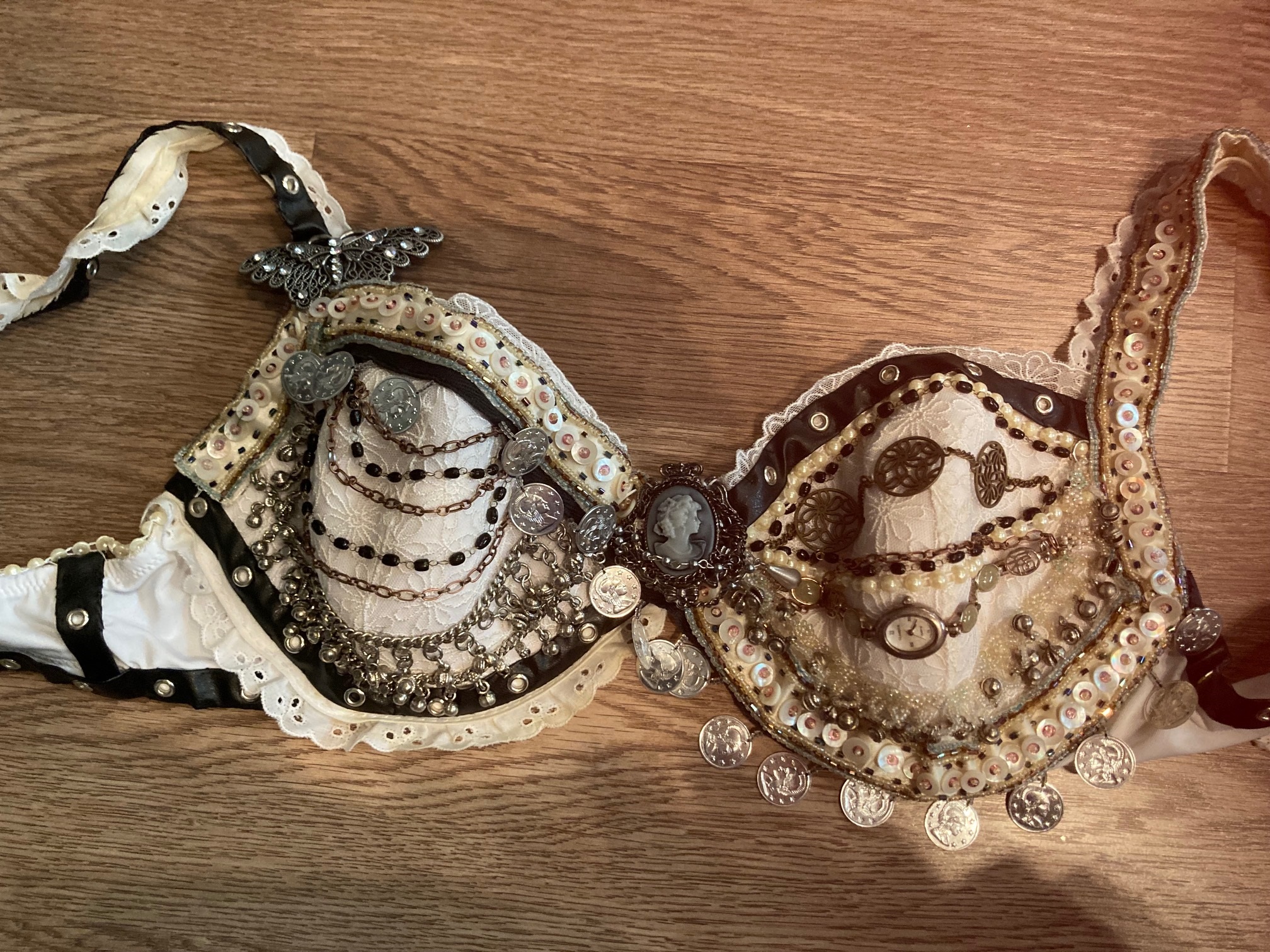 DIY Belly Strap (+ no bump option!) for Belly Dance Costumes