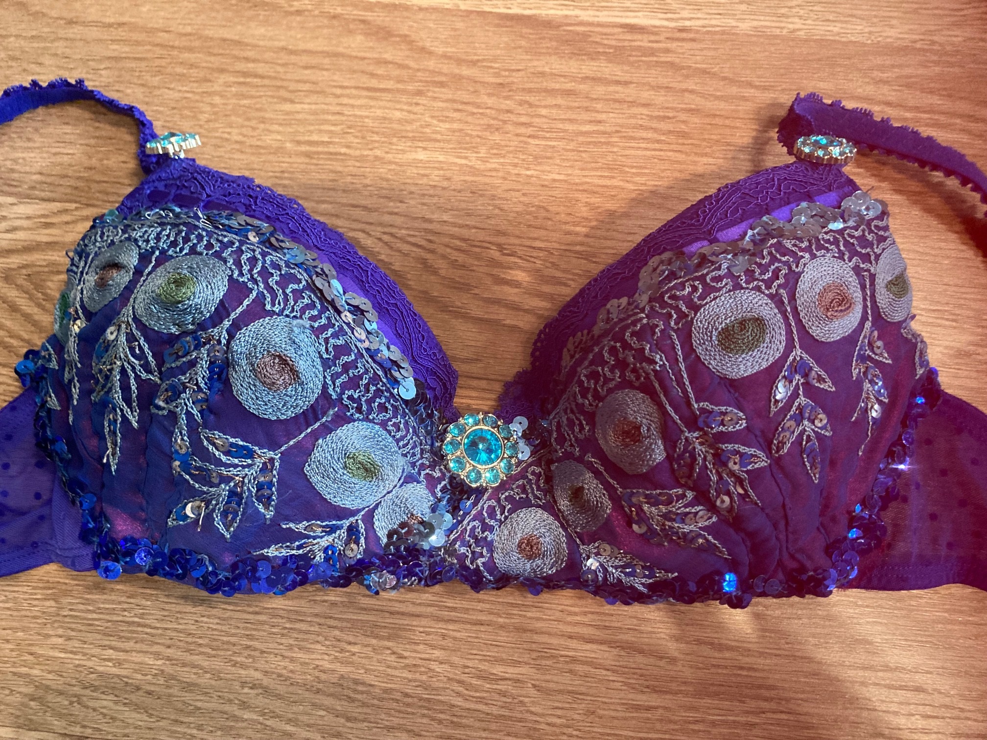 How to Make a Belly Dance Bra 